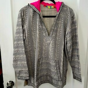SURF BAZAAR baja hoodie size medium